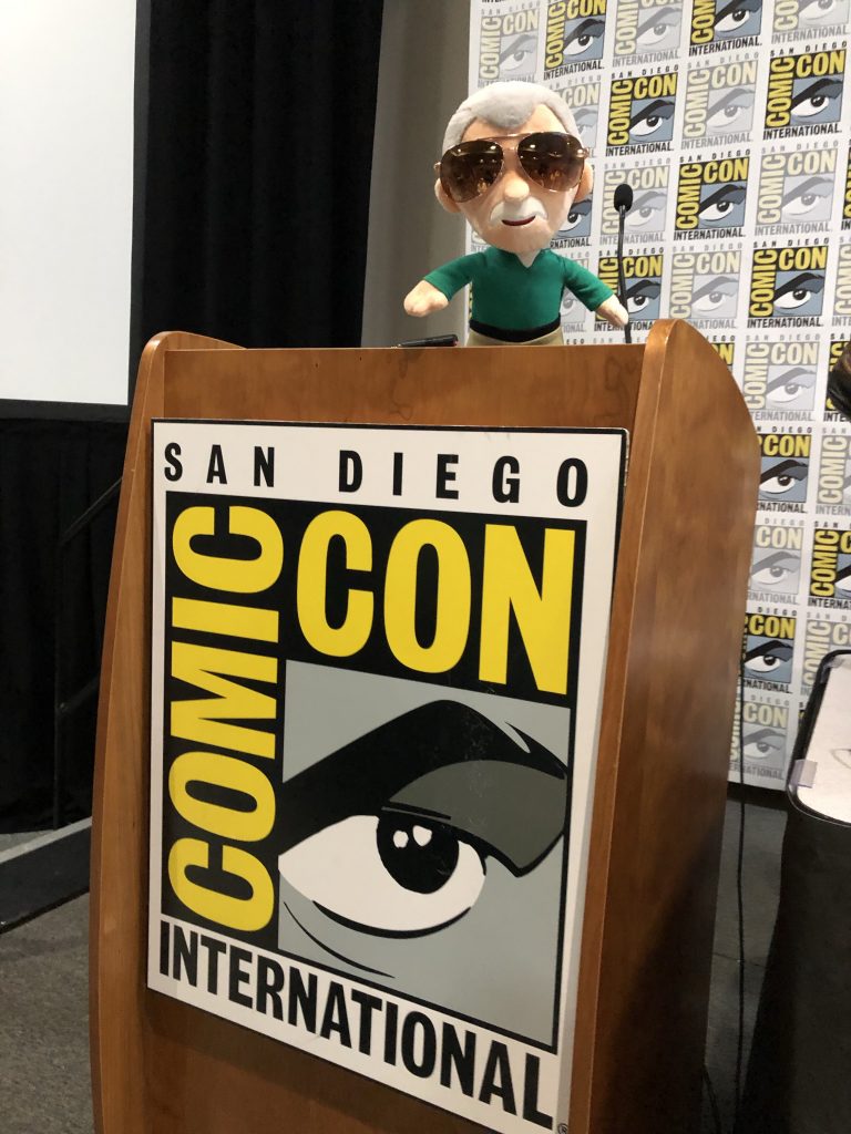 stan lee plush doll