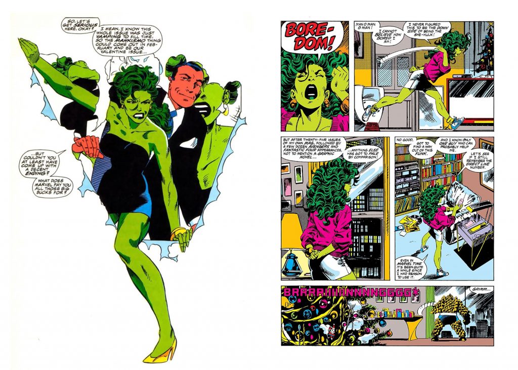 She-Hulk Origin Story or the Sensational Idea by Stan Lee