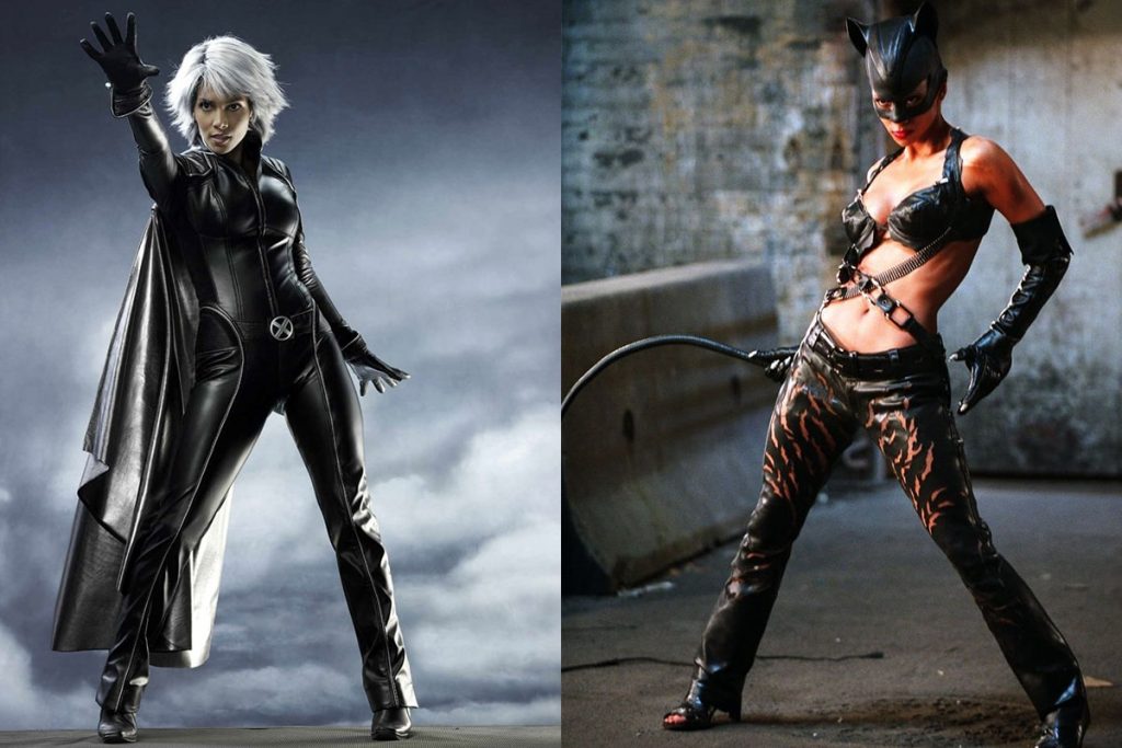 Halle Berry as Storm and Catwoman