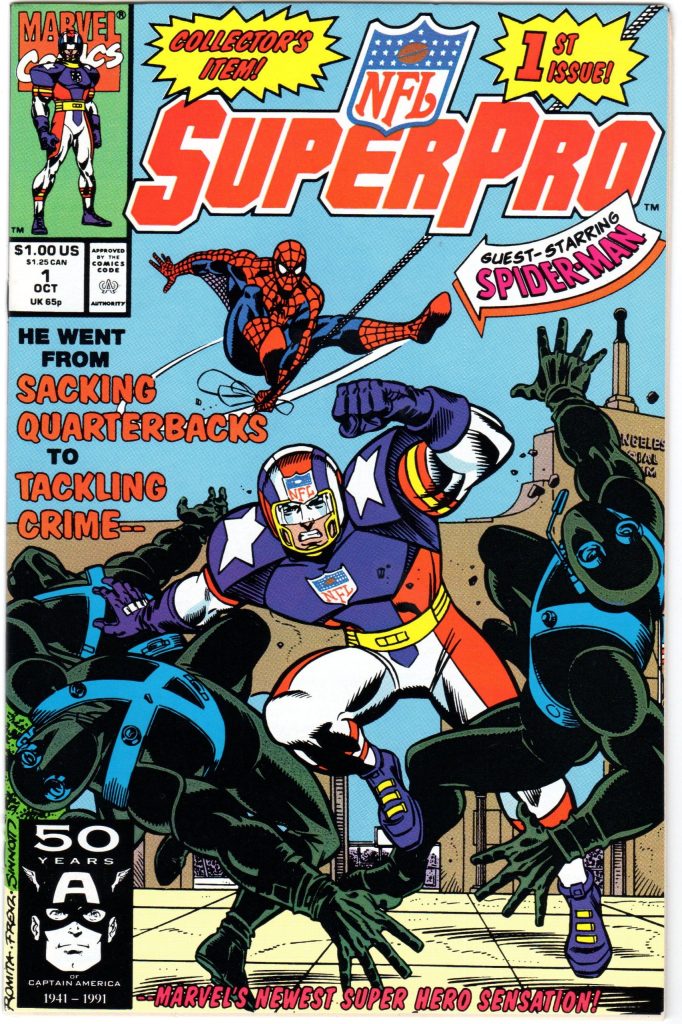 NFL SuperPro (1991) Super Bowl Special comic books