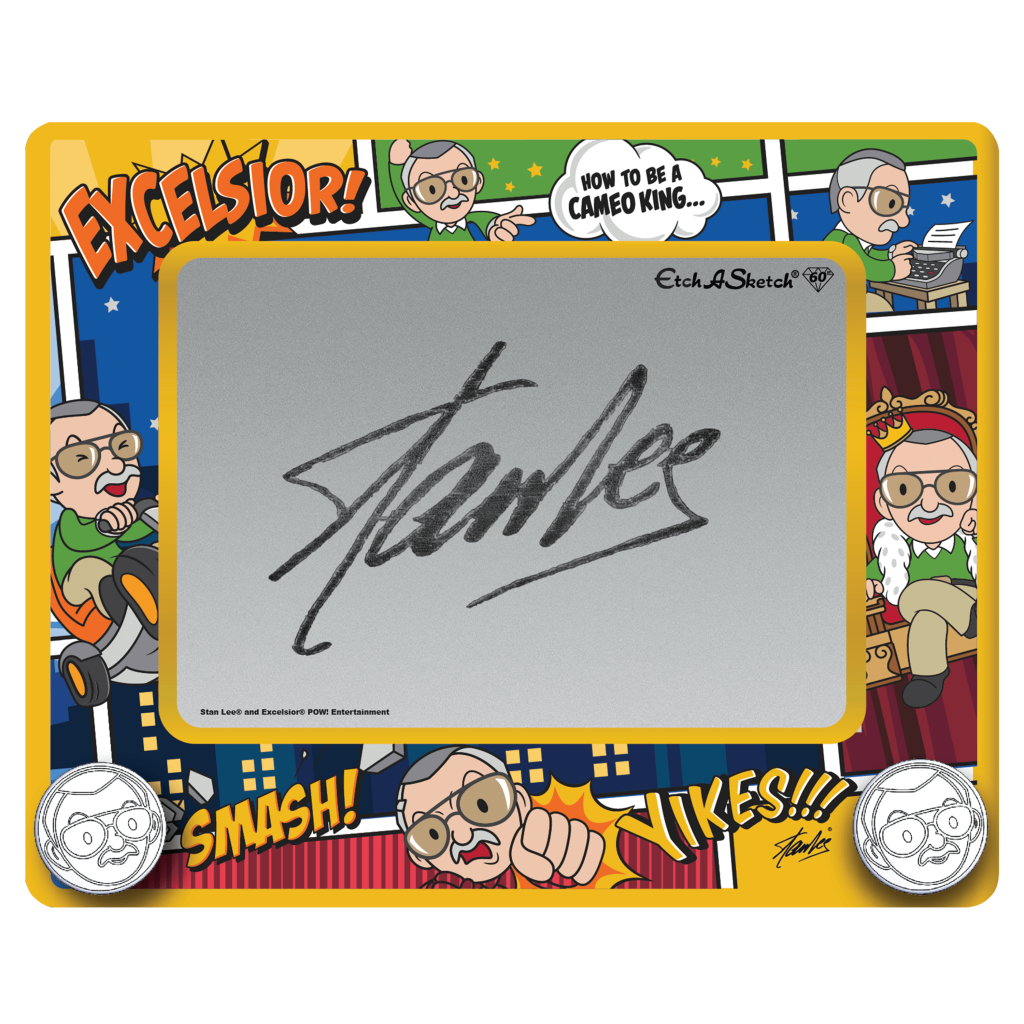 Behind The Scenes With The Stan Lee Etch A Sketch Designers The Real Stan Lee