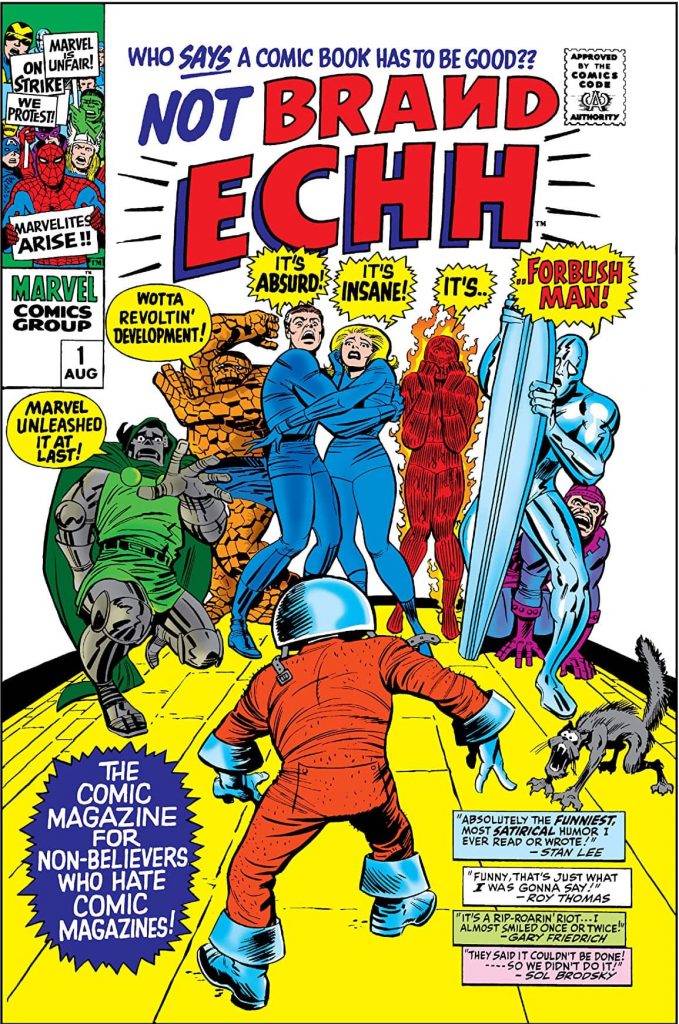 Cover of Marvel Comics Not Brand Echh 