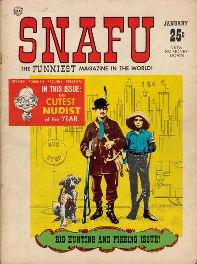 Cover of Snafu from Marvel comics